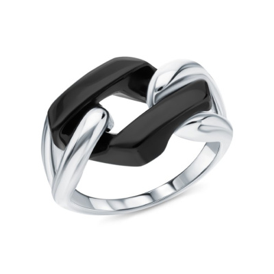 Серебряное кольцо с керамикой