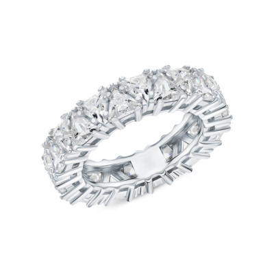 Серебряное кольцо с фианитами