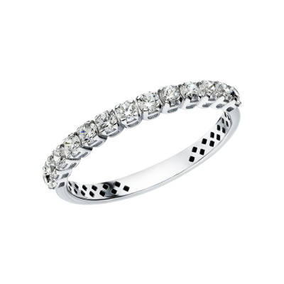 Золотое кольцо с фианитами