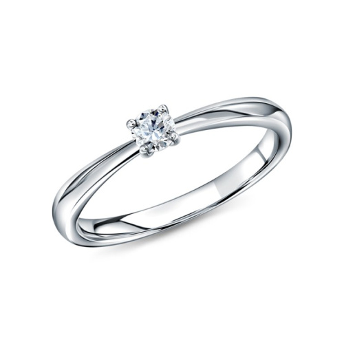 Золотое кольцо с бриллиантами природными