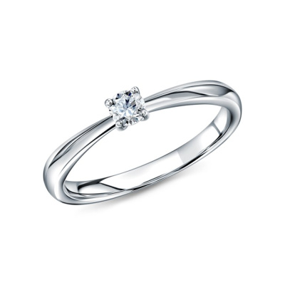 Золотое кольцо с бриллиантами природными