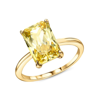 Серебряное кольцо с фианитами