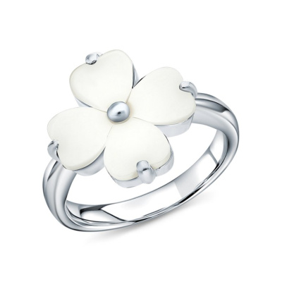 Серебряное кольцо с керамикой