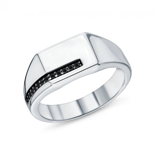 Серебряное кольцо с фианитами