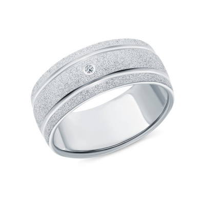 Серебряное кольцо с фианитами