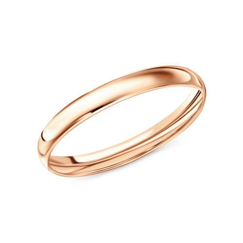 Золотое обручальное кольцо