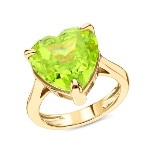 Серебряное кольцо с фианитами