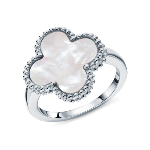 Серебряное кольцо с перламутром природным