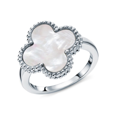 Серебряное кольцо с перламутром природным