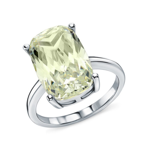 Серебряное кольцо с фианитами