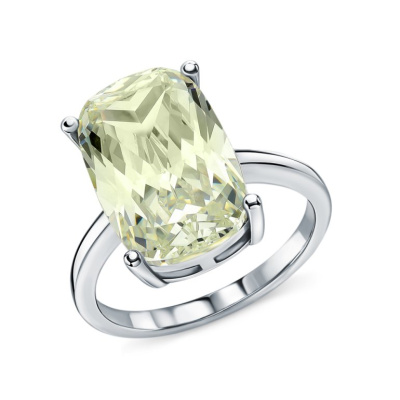 Серебряное кольцо с фианитами