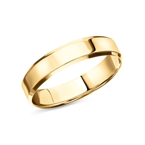 Золотое обручальное кольцо