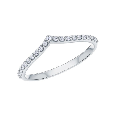 Золотое кольцо с бриллиантами природными