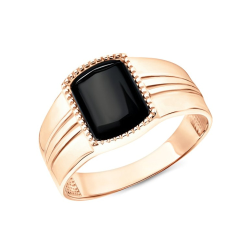 Золотое кольцо с фианитами