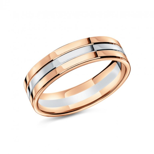 Золотое обручальное кольцо