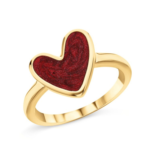 Серебряное кольцо с эмалью