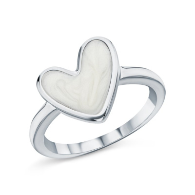 Серебряное кольцо с эмалью