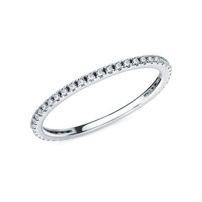 Золотое кольцо с фианитами