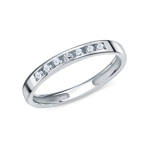 Золотое кольцо с бриллиантами природными