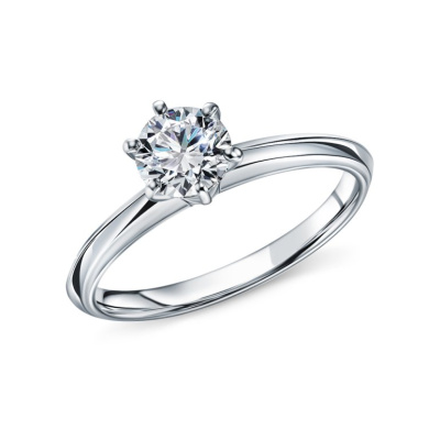 Золотое кольцо с бриллиантами природными