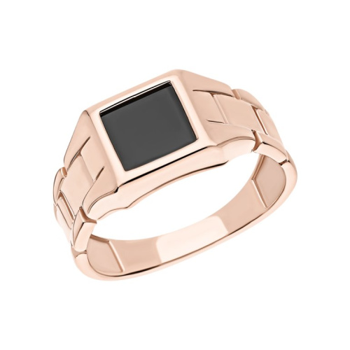 Золотое кольцо с фианитами