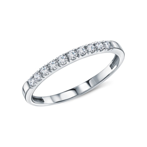 Золотое кольцо с бриллиантами природными