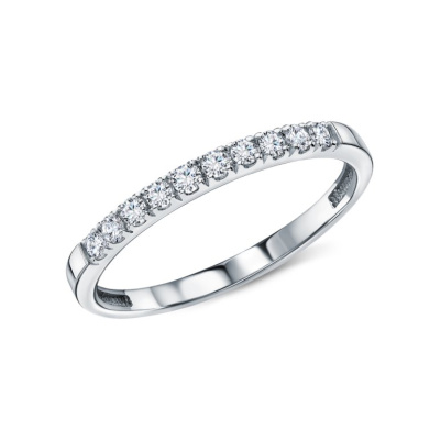 Золотое кольцо с бриллиантами природными