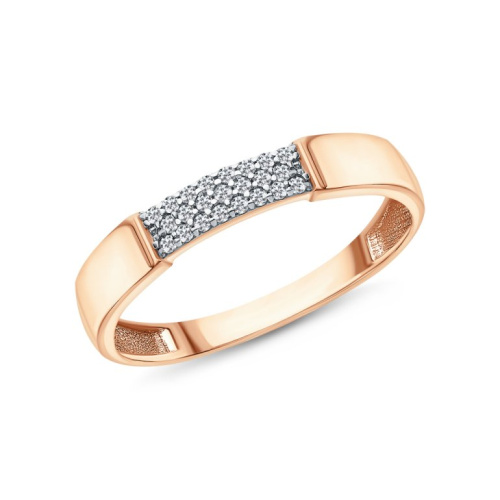 Серебряное кольцо с фианитами