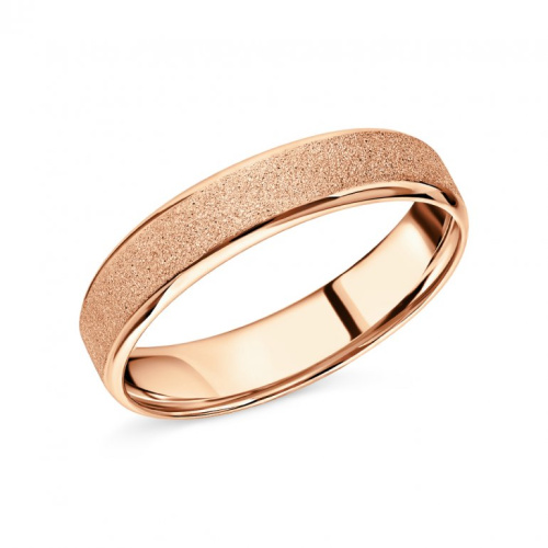 Золотое обручальное кольцо