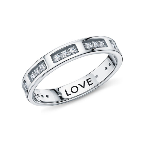 Золотое кольцо с бриллиантами природными и эмалью