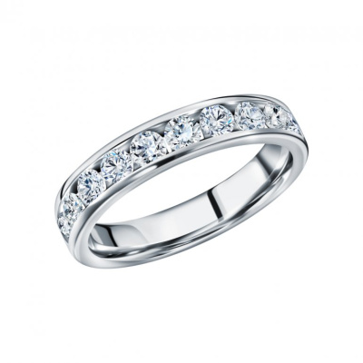 Золотое кольцо с бриллиантами природными