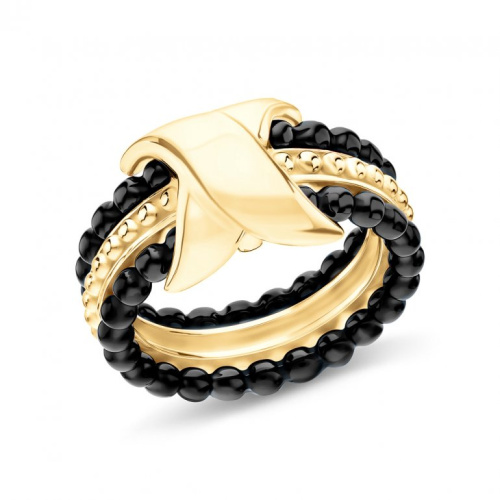 Серебряное кольцо с керамикой