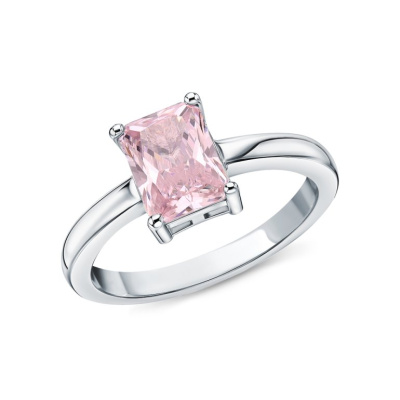 Серебряное кольцо с фианитами