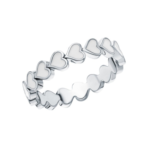 Серебряное кольцо с эмалью