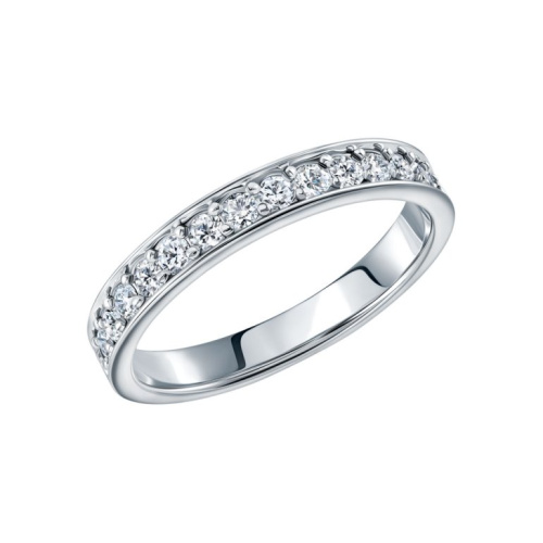 Золотое кольцо с бриллиантами природными