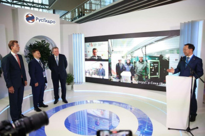 Четыре гибридные электростанции в Якутии запустили на площадке ВЭФ /    Республика Саха (Якутия)