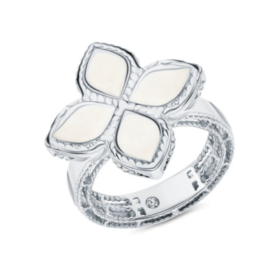 Серебряное кольцо с фианитами