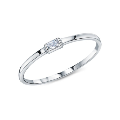 Золотое кольцо с бриллиантами природными