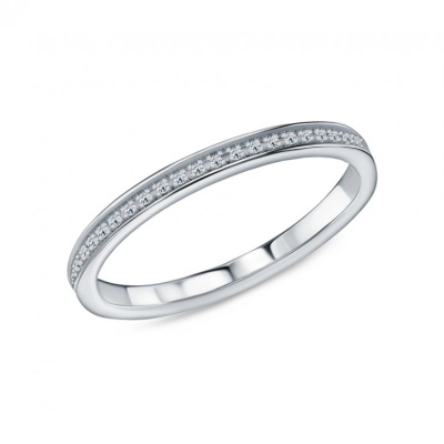 Золотое кольцо с бриллиантами природными