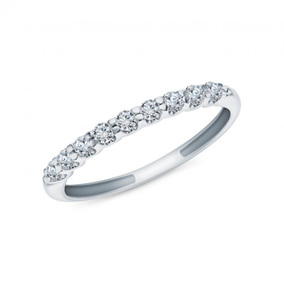 Золотое кольцо с бриллиантами природными