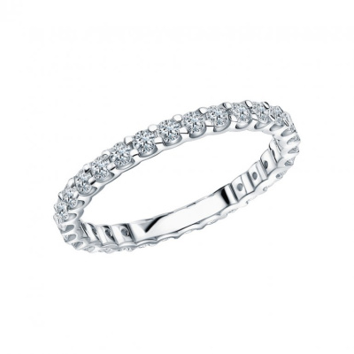 Золотое кольцо с бриллиантами природными