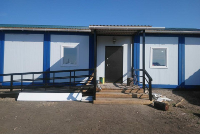 Новый фельдшерско-акушерский пункт строят в Верхневилюйском районе /   Верхневилюйский Республика Саха (Якутия)