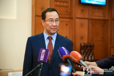 Глава Якутии: тепло в Олёкминском районе должны дать в понедельник /   Олекминский Республика Саха (Якутия)