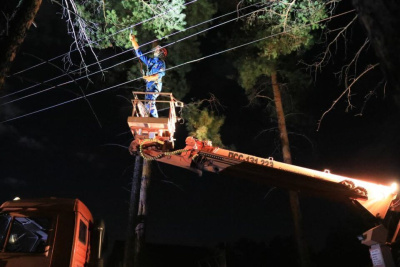 В Якутске продолжаются работы по восстановлению электроснабжения /  Якутск Якутск Республика Саха (Якутия)