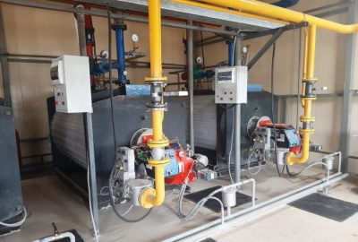 Строительство новой котельной в Олекминске должны завершить в ближайшее время /   Олекминский Республика Саха (Якутия)