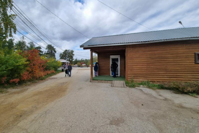 В Якутске в городском парке проводят вакцинацию от гриппа и ОРВИ /  Якутск Якутск Республика Саха (Якутия)