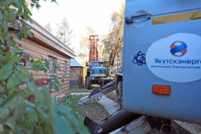 Порядка 40 человек работают на восстановлении электроэнергии в Якутске /  Якутск Якутск Республика Саха (Якутия)