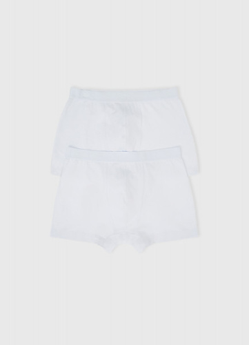 Трусы-транки, 2 шт., Белый