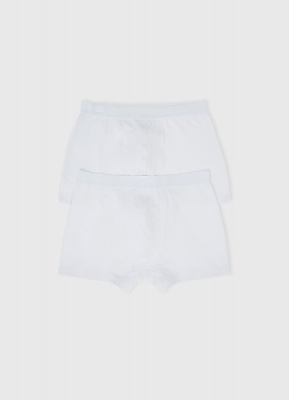 Трусы-транки, 2 шт., Белый