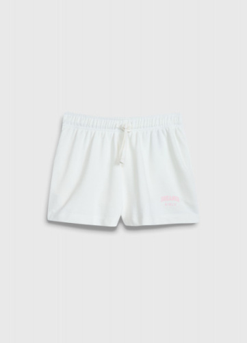 Трикотажные шорты для девочек, Белый